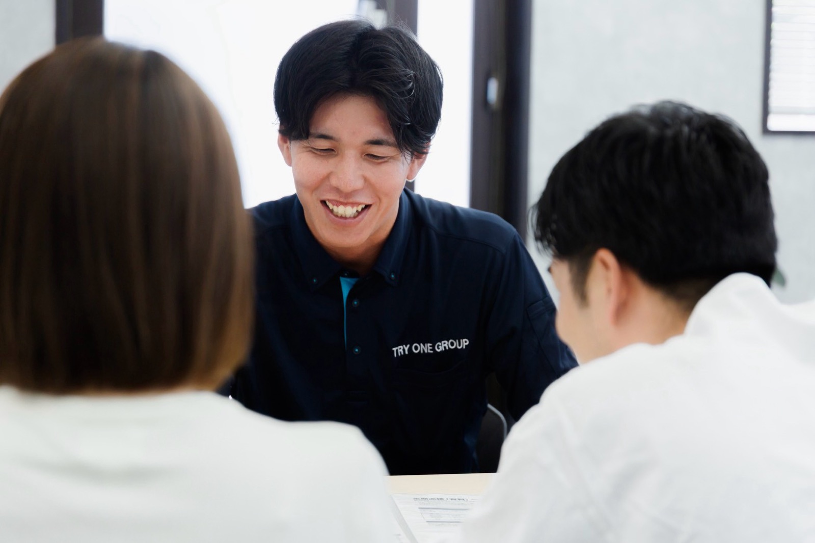 お客様との打合せ