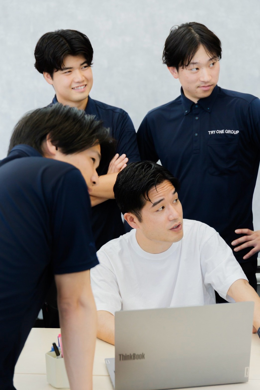 社内での打合せ